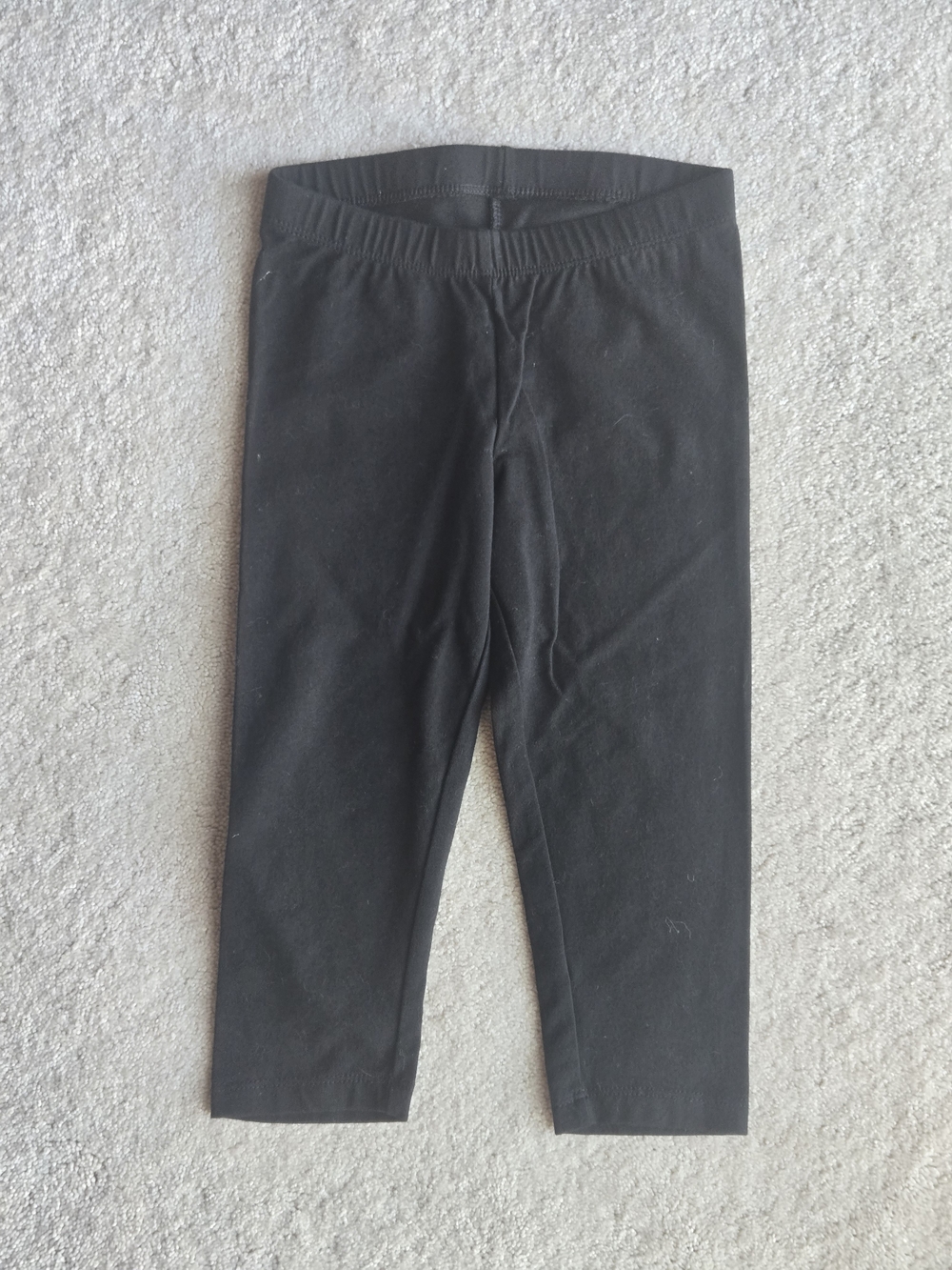 Cat & Jack Black Kids Leggings Capri Cropped